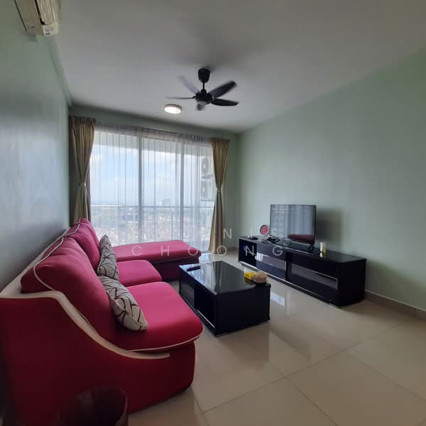 Servis Apartment untuk Disewa di D'Ambience Residences (Pangsapuri Ikatan Flora) - Connie Choong - Living Room - PropertyGuru.com.my