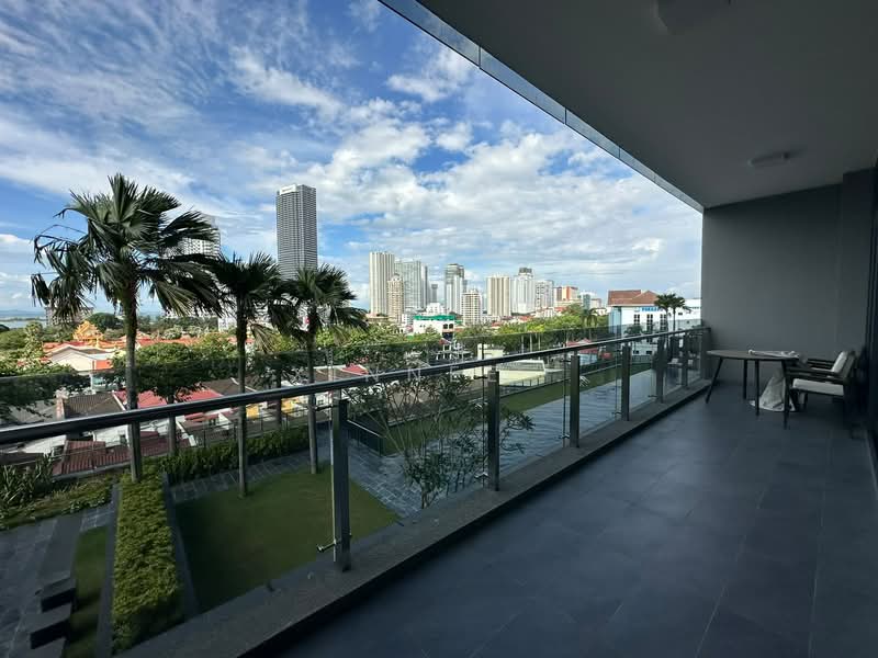 Kondominium untuk Disewa di Moulmein Rise - Xinnee . - Balcony - PropertyGuru.com.my
