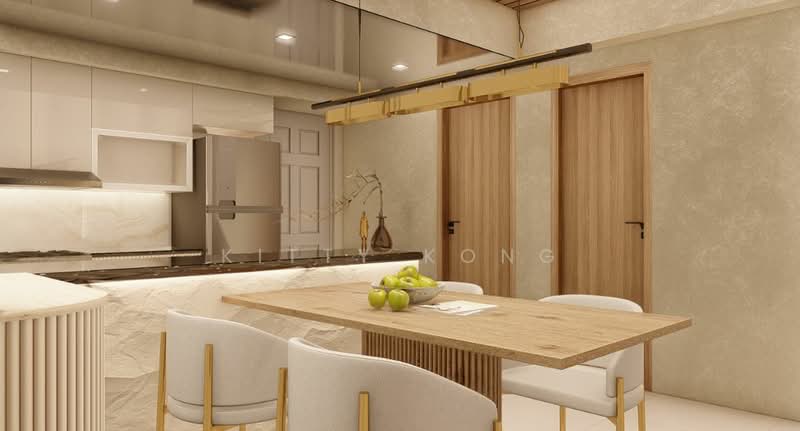Service Residence for Sale at Greenfield Residence - Kitty Kong - Kitchen - PropertyGuru.com.my