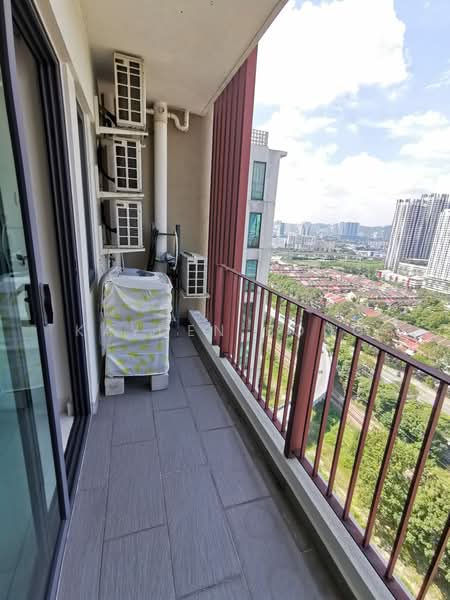 Servis Apartment untuk Disewa di DEX Suites 2.0 (Tower B) @ Kiara East - Kayden Bong - Balcony - PropertyGuru.com.my