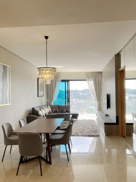 Servis Apartment untuk Disewa di Damansara City Residency (DC Residensi) - Lee Kah Shing - Living Room - PropertyGuru.com.my