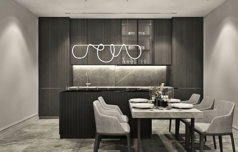 Service Residence for Sale at Greenfield Residence - Kitty Kong - Kitchen - PropertyGuru.com.my