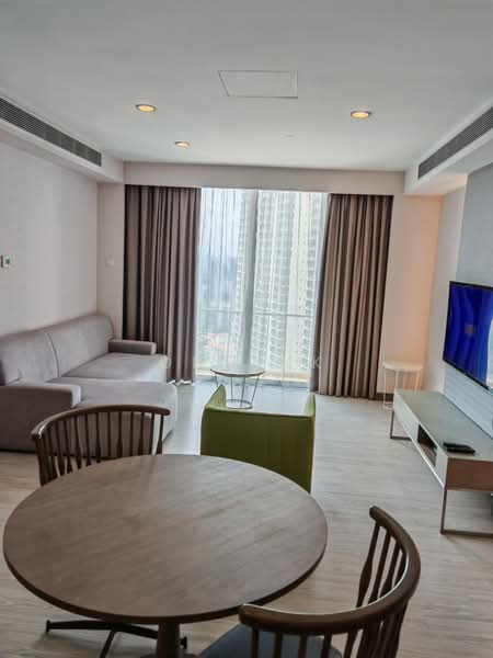 Kediaman Servis untuk Disewa di Invito Suites (Capri) - Ong KK - Living Room - PropertyGuru.com.my