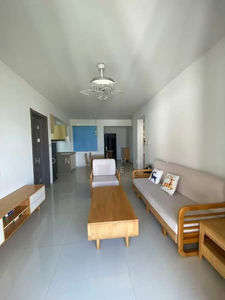 Kondominium untuk Disewa di Cerulean Bay @ Forest City - Hong Charng Lee - Living Room - PropertyGuru.com.my