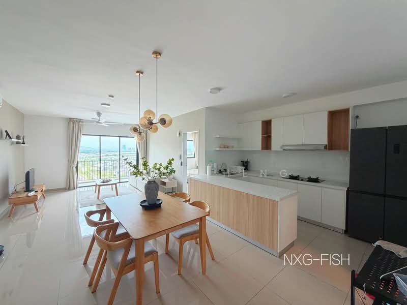 Condominium for Rent at Condo @ Eden by The Parque Residences - Fish Heng - Living Room - PropertyGuru.com.my