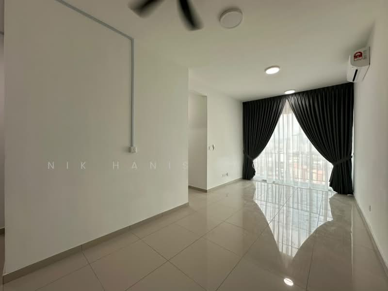 Kondominium untuk Disewa di Nikka Residence - Nik Hanis Naquira - Living Room - PropertyGuru.com.my