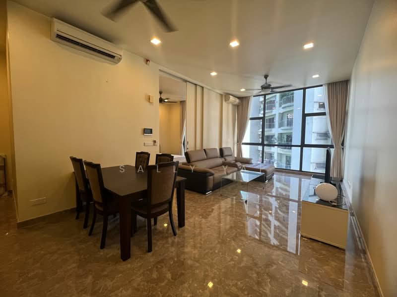 Servis Apartment untuk Dijual di Laman Ceylon - Sally Yap - Living Room - PropertyGuru.com.my