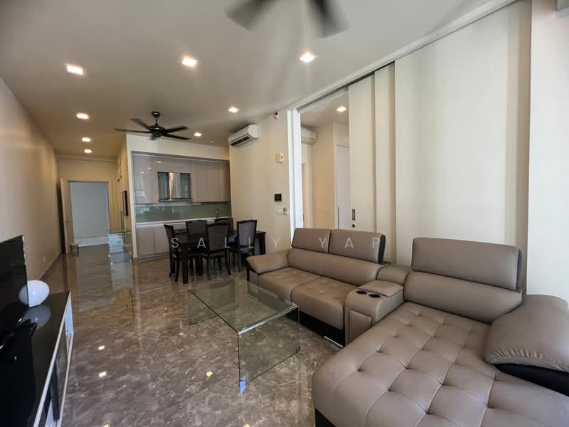 Servis Apartment untuk Dijual di Laman Ceylon - Sally Yap - Living Room - PropertyGuru.com.my