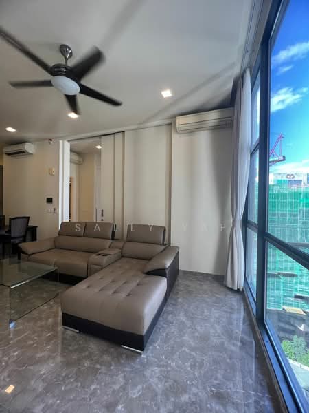 Servis Apartment untuk Dijual di Laman Ceylon - Sally Yap - Living Room - PropertyGuru.com.my