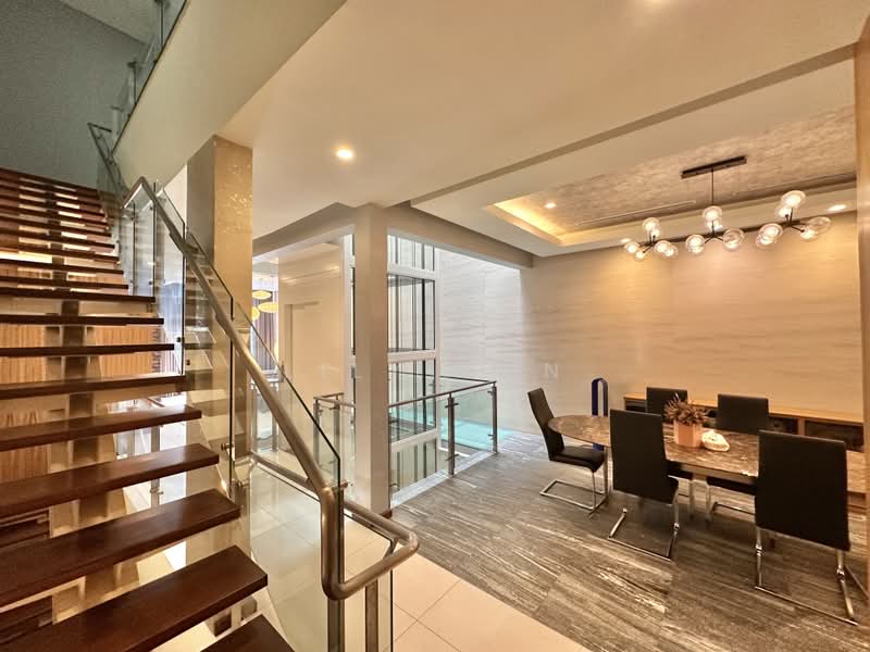 Rumah Teres 4 Tingkat untuk Dijual di Bukit Kiara (Kuala Lumpur) - Lily Hun - Dining Room - PropertyGuru.com.my