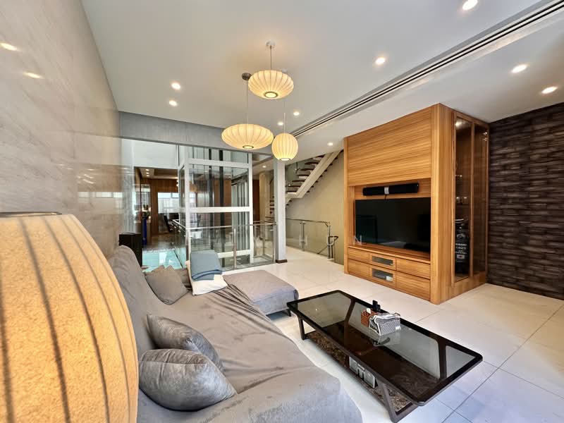 Rumah Teres 4 Tingkat untuk Dijual di Bukit Kiara (Kuala Lumpur) - Lily Hun - Living Room - PropertyGuru.com.my