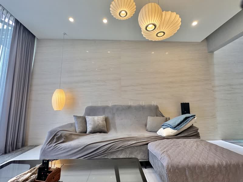 Rumah Teres 4 Tingkat untuk Dijual di Bukit Kiara (Kuala Lumpur) - Lily Hun - Living Room - PropertyGuru.com.my