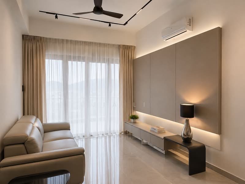 Condominium for Rent at Codrington Residence - Jia Li - Living Room - PropertyGuru.com.my