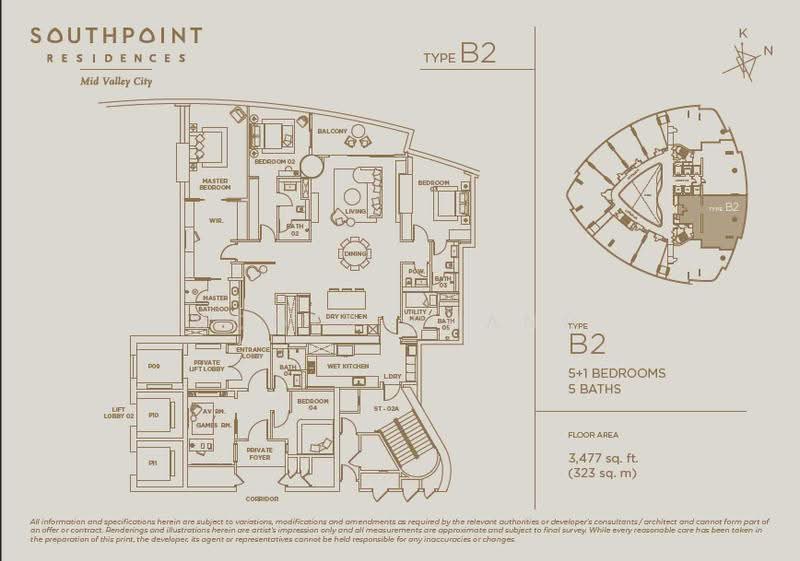 Kediaman Servis untuk Disewa di Southpoint Residences - Roger Phang - PropertyGuru.com.my