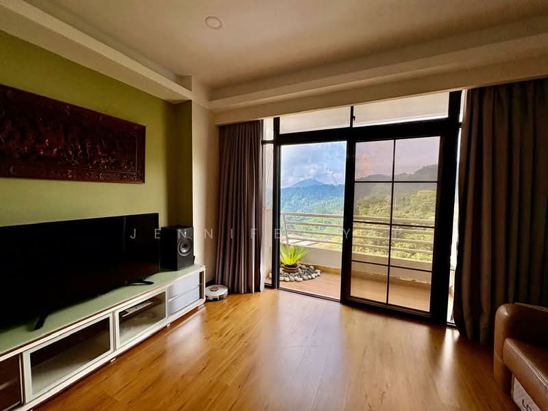 Pangsapuri untuk Dijual di Genting View Resort - Jennifer Yap - Living & balcony - PropertyGuru.com.my