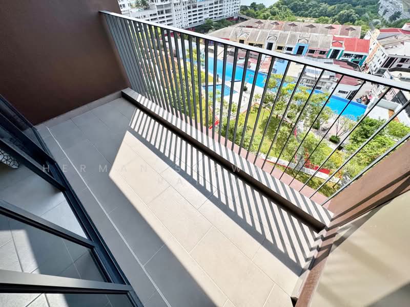 Servis Apartment untuk Disewa di Astetica Residences - Herman Sazwan Nor Rahim - Balcony - PropertyGuru.com.my