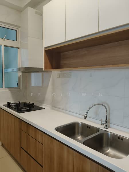 Servis Apartment untuk Dijual di Twin Galaxy (Dwi Galaksi) - Lee Qiu Wen - Kitchen - PropertyGuru.com.my