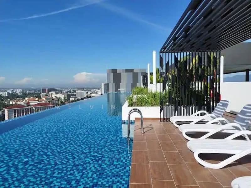 Servis Apartment untuk Disewa di The Horizon - Kelvin Chong - Pool - PropertyGuru.com.my