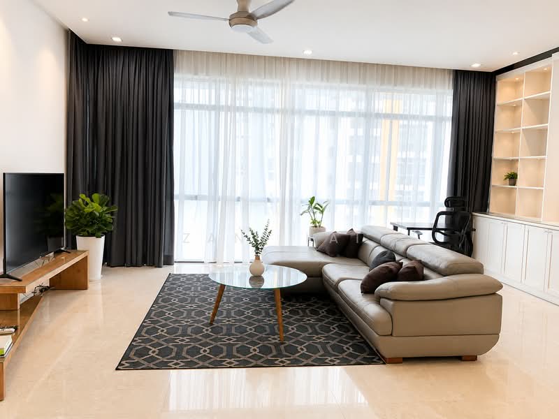 Servis Apartment untuk Disewa di The Panorama - Zane Lai - Living Room - PropertyGuru.com.my