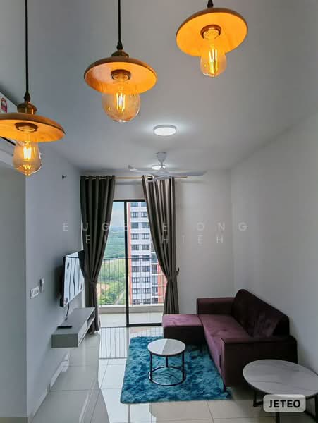 Servis Apartment untuk Disewa di The Amber Residence @ TwentyFive.7 - Eugene Ong Eu chieh - Living Room - PropertyGuru.com.my