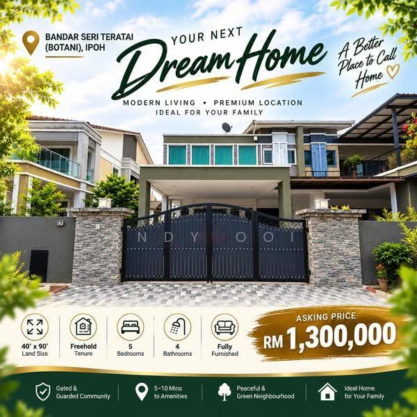 Semi-Detached House for Sale in Ipoh (Perak) - Andy Ooi - Exterior - PropertyGuru.com.my