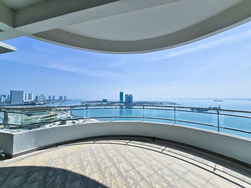 Kondominium untuk Disewa di Gurney Palace - Andrew Chong - Balcony - PropertyGuru.com.my