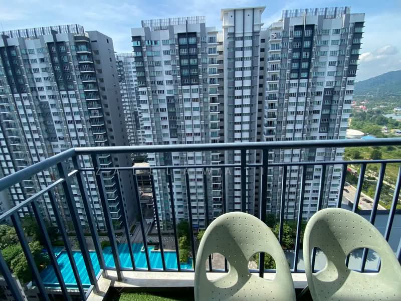 Service Residence for Rent at Savanna Executive Suite @ Southville City - Zalelawati . - Balcony - PropertyGuru.com.my