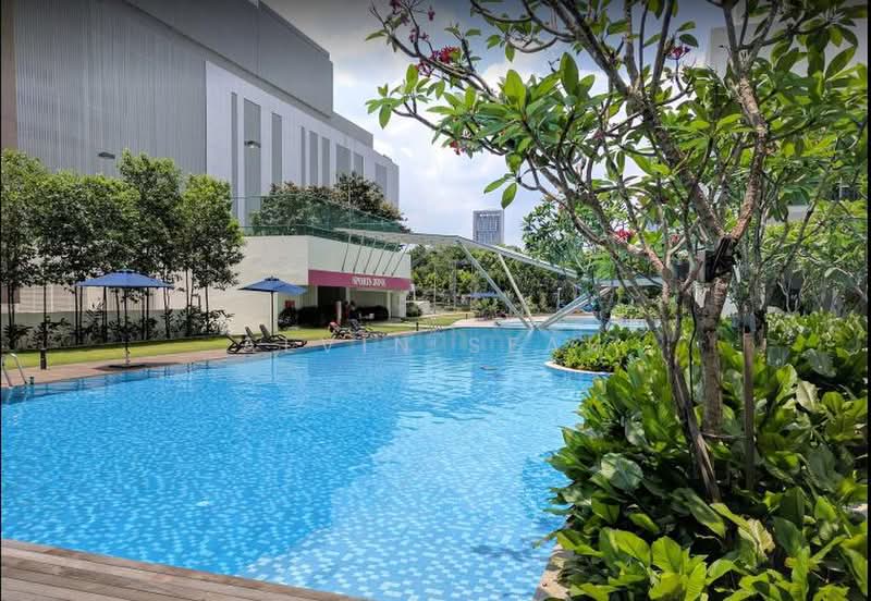 Servis Apartment untuk Disewa di Uptown Residences - Alvin Seah - Pool - PropertyGuru.com.my