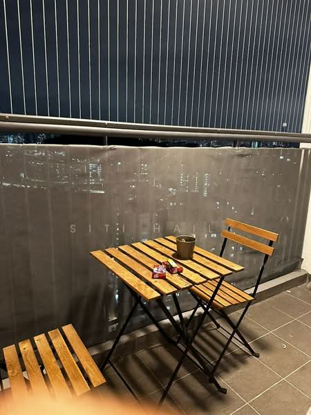 Apartment for Rent at Seruni Residence - Siti Haila - Balcony - PropertyGuru.com.my