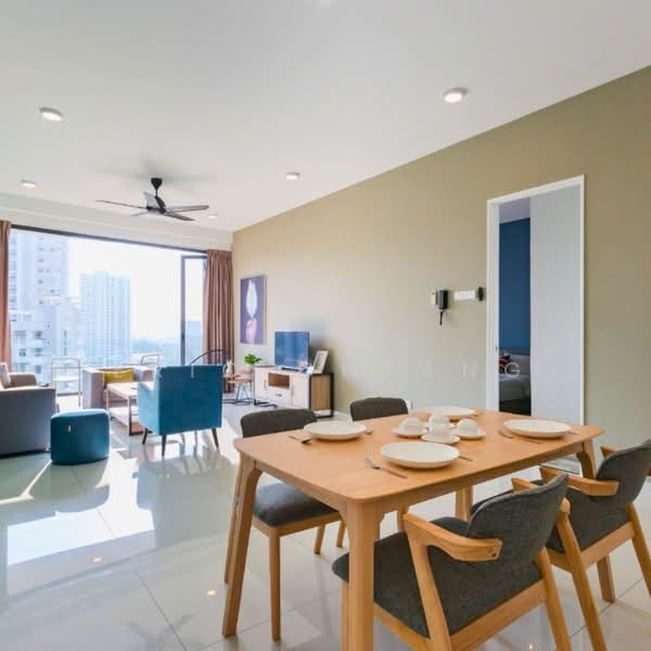 Servis Apartment untuk Dijual di Arte S - Eric Cheang - Living Room - PropertyGuru.com.my