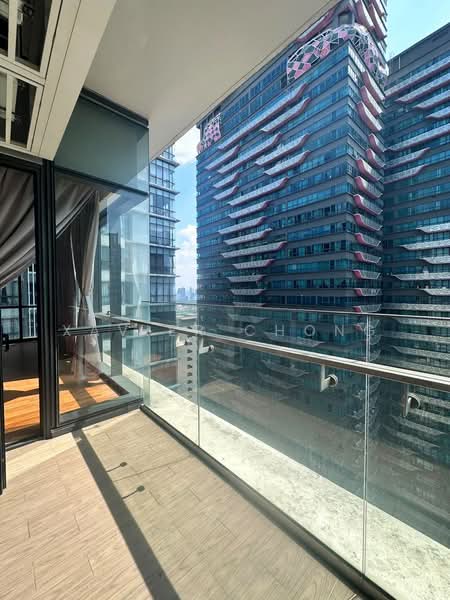 Servis Apartment untuk Disewa di The Elements - Xavier Chong - Balcony - PropertyGuru.com.my