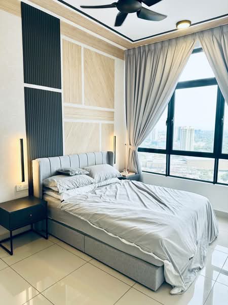 Service Residence for Rent at Twin Tower Residence - Alex How - Bedroom - PropertyGuru.com.my