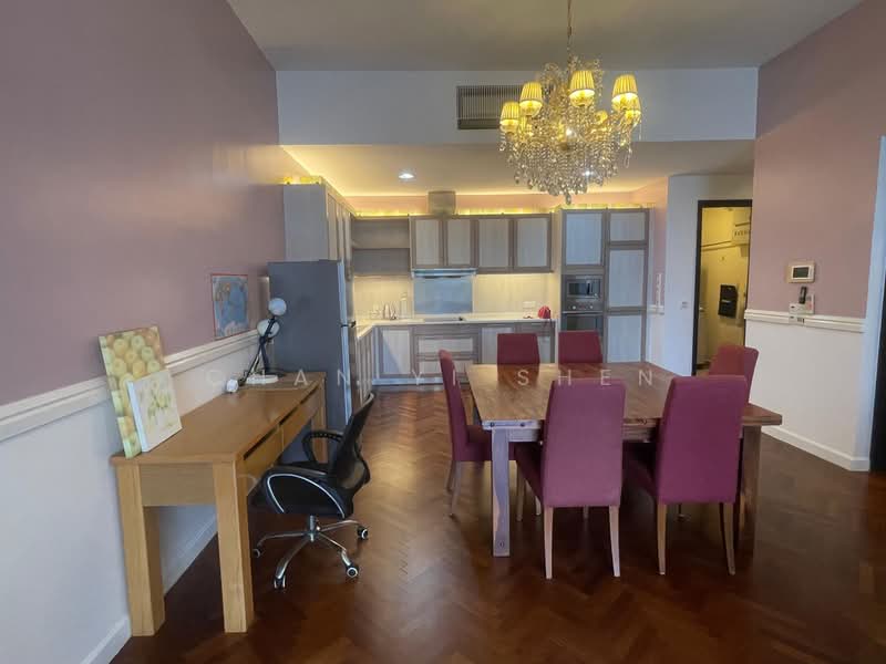 Kondominium untuk Dijual di Quayside Condominium - Chan Yi Shen - Dining Room - PropertyGuru.com.my