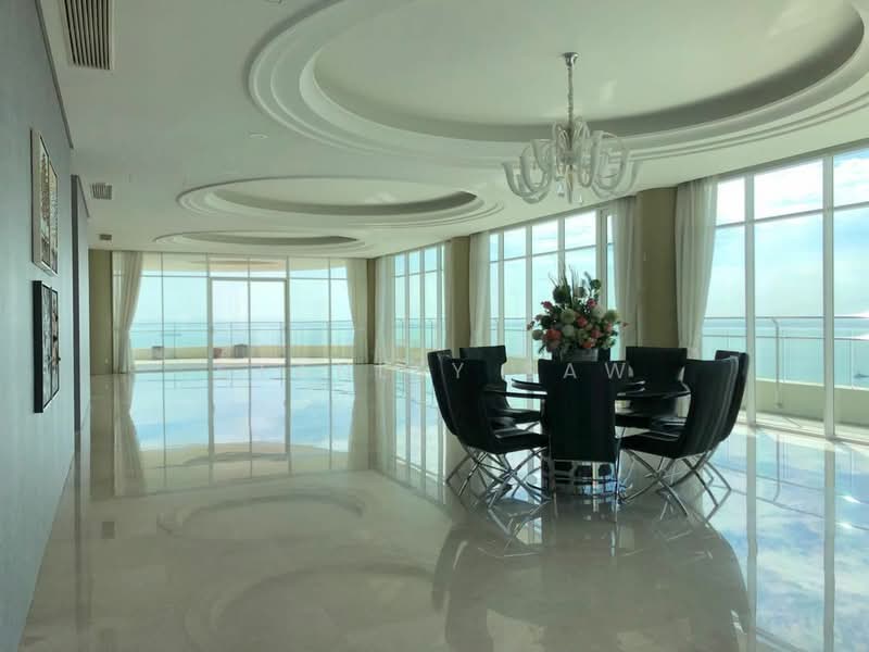 Kondominium untuk Disewa di 8 Gurney (The Shore Condominium) - Stanley Saw - Dining Room - PropertyGuru.com.my