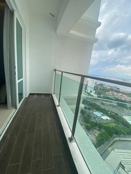 Service Residence for Rent at TriTower Residence @ Johor Bahru Sentral - Alex How - Balcony - PropertyGuru.com.my