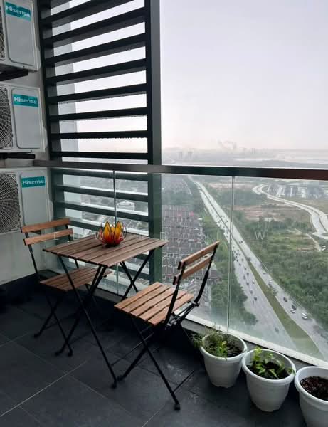 Servis Apartment untuk Disewa di Green Haven - Edward Siow - Balcony - PropertyGuru.com.my
