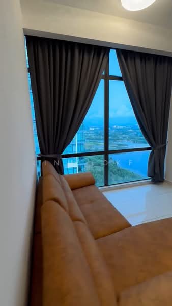 Service Residence for Sale at Wave @ Marina Cove - Linn Loke - Living Room - PropertyGuru.com.my