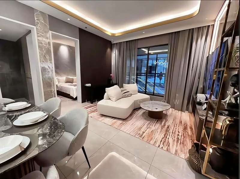 Service Residence for Sale at Binastra Cochrane - William Chow - Living Room - PropertyGuru.com.my