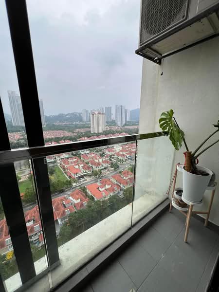Service Residence for Sale at VIM 3 @ Desa Park North - Ethan Yong - Balcony - PropertyGuru.com.my