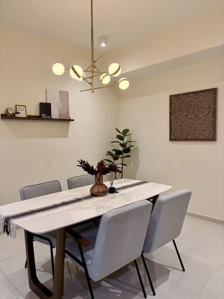 Servis Apartment untuk Disewa di Residensi Solaris Parq - Jackie Fong - Dining Room - PropertyGuru.com.my