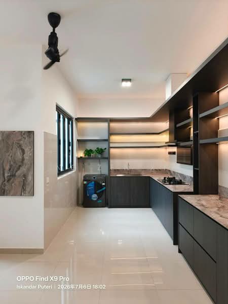 2-storey Terraced House for Rent in Eco Botanic (Iskandar Puteri (Nusajaya)) - NG ZEN XI - Kitchen - PropertyGuru.com.my
