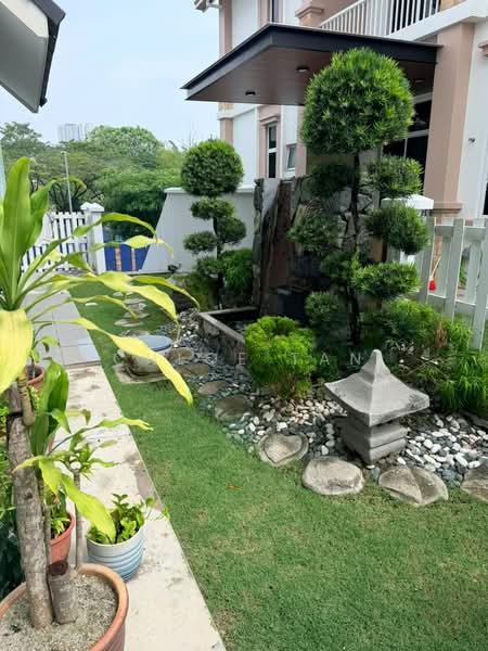 Rumah Berkembar untuk Dijual di Setia Eco Park (Setia Alam) - Chloe Tan - Garden - PropertyGuru.com.my