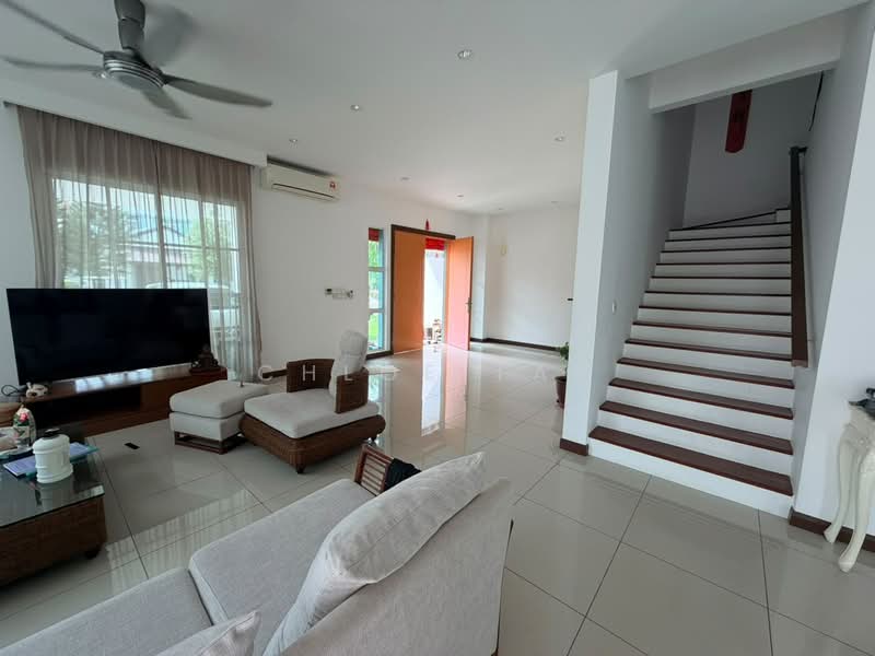 Rumah Berkembar untuk Dijual di Setia Eco Park (Setia Alam) - Chloe Tan - Living Room - PropertyGuru.com.my