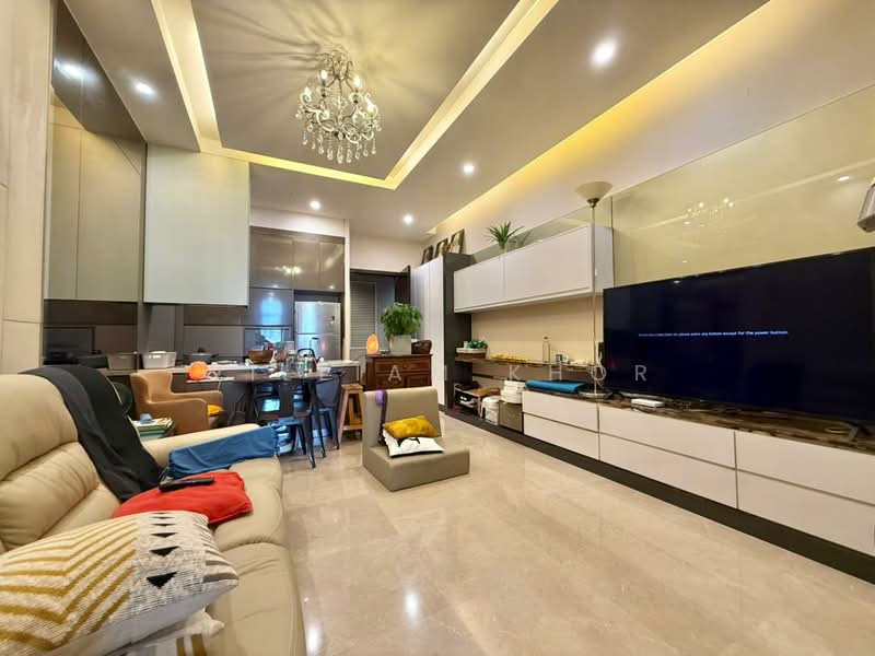 Service Residence for Sale at Dorsett Residences Bukit Bintang - William Khor - Living Room - PropertyGuru.com.my