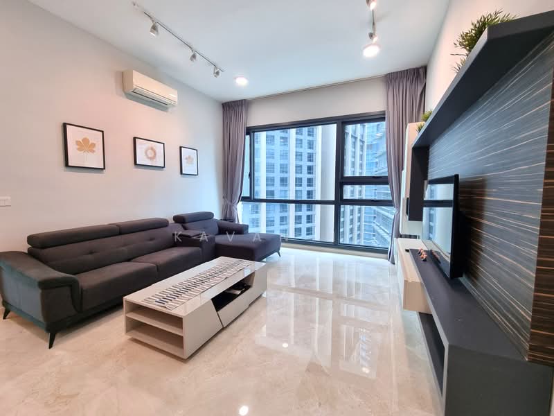 Servis Apartment untuk Disewa di Vogue Suites One - Kavan Ho - Living Room - PropertyGuru.com.my