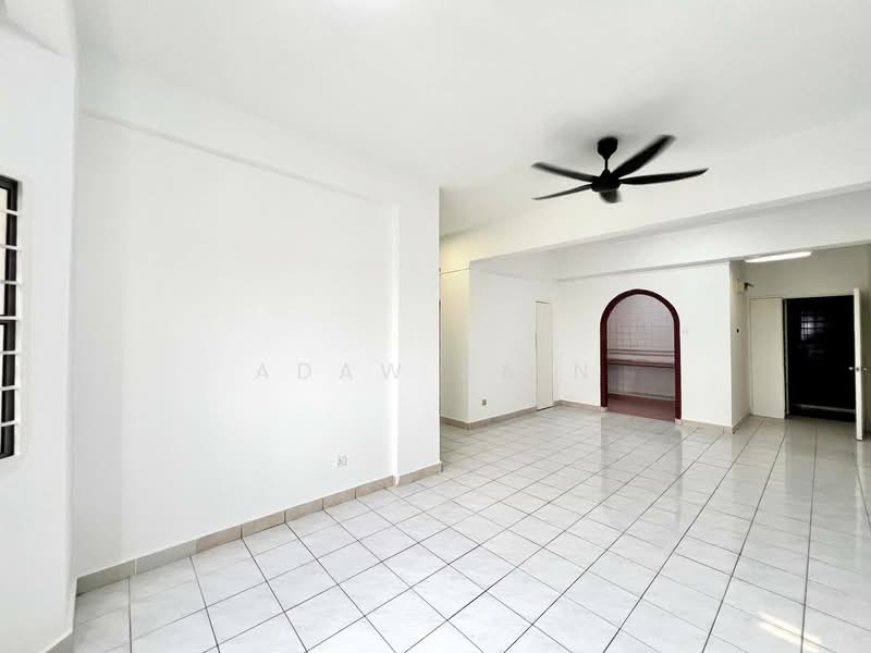 Apartment for Sale at Pangsapuri Sri Angkasa - Adaw Zain - Living Room - PropertyGuru.com.my