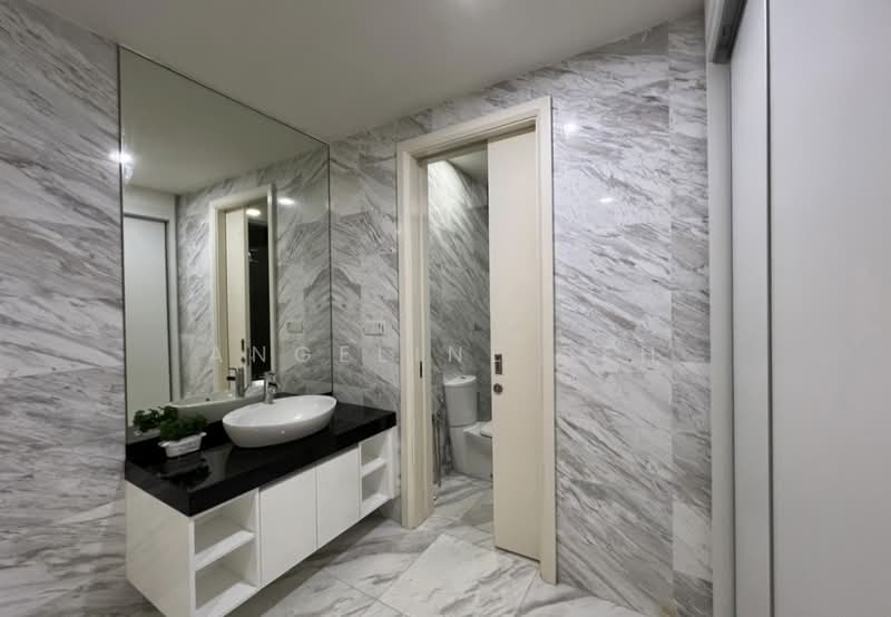 Kondominium untuk Disewa di Setia V Residences - Angeline Beh - Bathroom - PropertyGuru.com.my