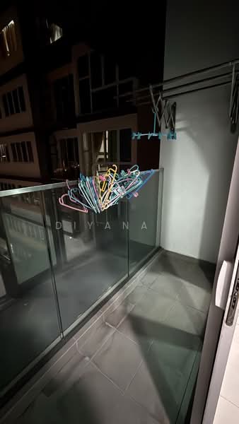Servis Apartment untuk Disewa di Rica Residence - Diyana . - Balcony - PropertyGuru.com.my