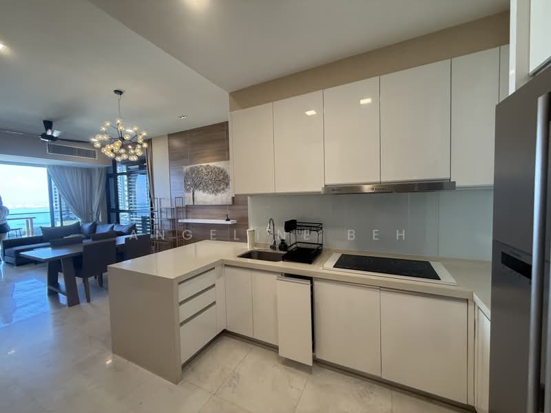 Kondominium untuk Disewa di Setia V Residences - Angeline Beh - Kitchen - PropertyGuru.com.my