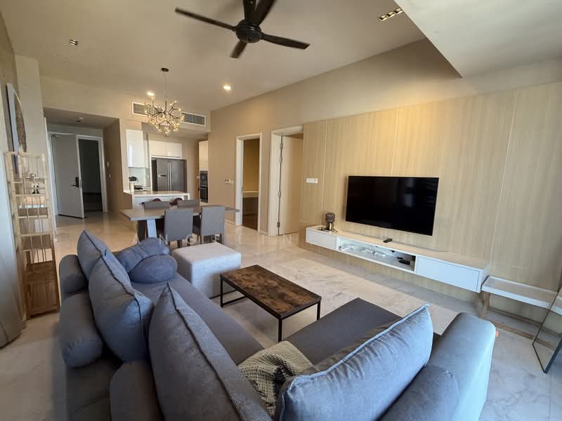 Kondominium untuk Disewa di Setia V Residences - Angeline Beh - Living Room - PropertyGuru.com.my
